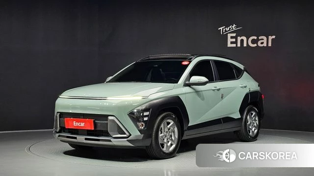Hyundai Kona Hybrid (SX2) 2025 Зеленый из Кореи
