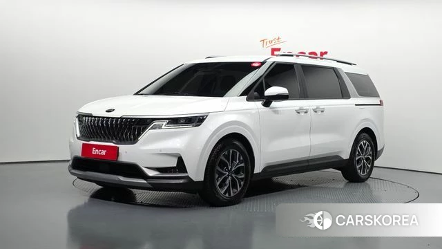 Kia Carnival 4th generation 2021 Белый из Кореи
