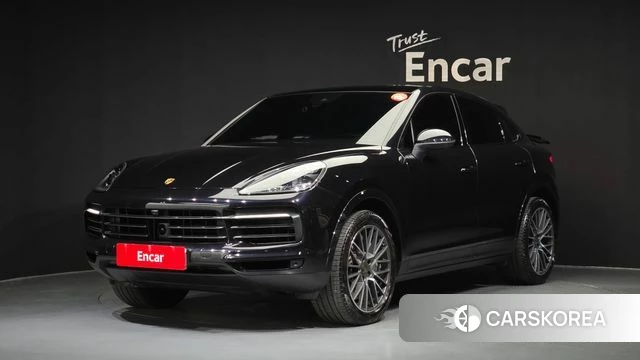 Porsche Cayenne (PO536) 2020 Черный из Кореи