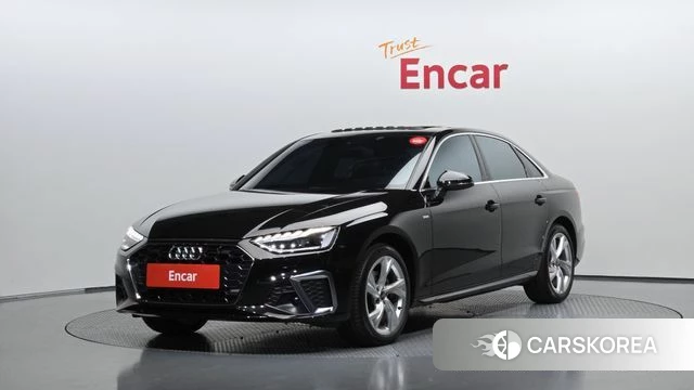 Audi A4 (B9) 2022 Черный из Кореи