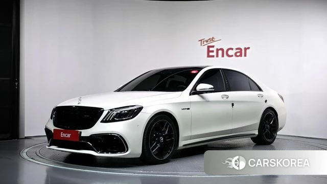 Mercedes-Benz S-Class W222 2020 Белый из Кореи