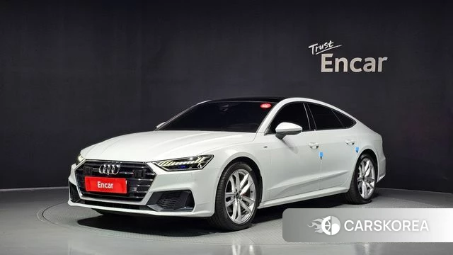 Audi A7 (4K) 2023 Белый из Кореи