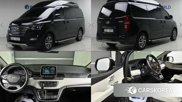 Hyundai The New Grand Starex 2019 Черный из Кореи