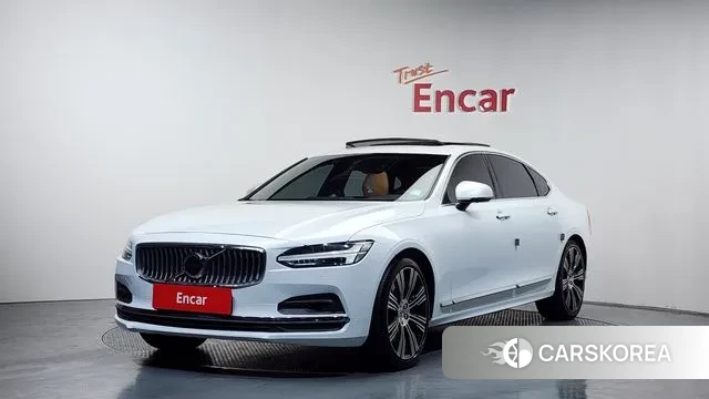 Volvo S90 2021 Белый из Кореи