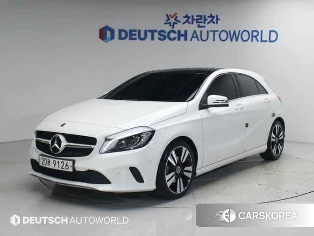 Mercedes-Benz A-Class W176 2018 Белый из Кореи