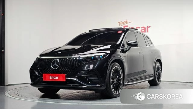 Mercedes-Benz EQS SUV X296 2023 Черный из Кореи, фото 2