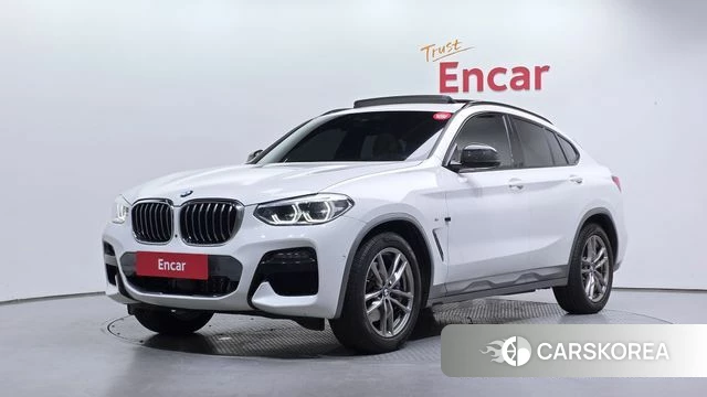 BMW X4 (G02) 2021 Белый из Кореи