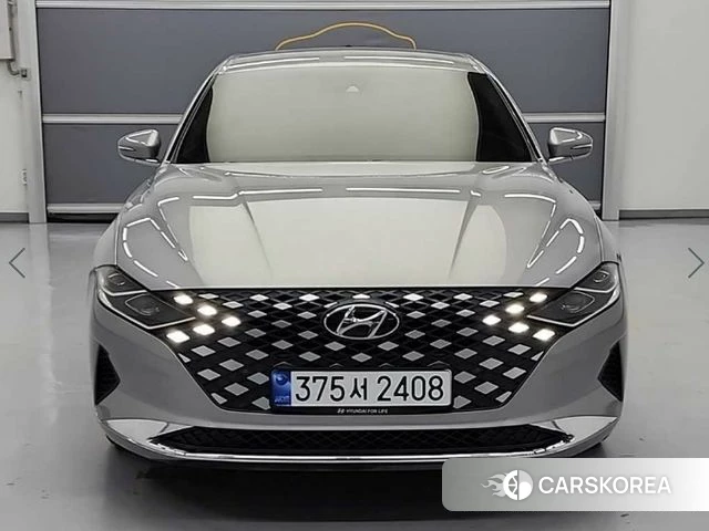 Hyundai The New Grandeur IG 2022 Серебристо-серый из Кореи