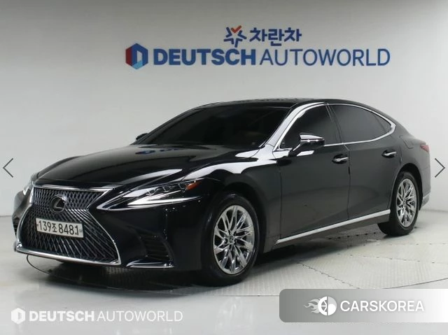 Lexus LS500 5th generation 2020 Черный из Кореи