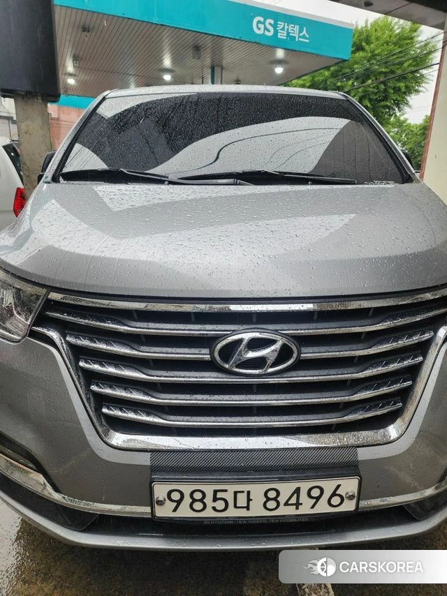 Hyundai The New Grand Starex 2019 Серебристо-серый из Кореи
