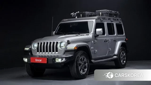 Jeep Wrangler (JL) 2019 Серебристо-серый из Кореи