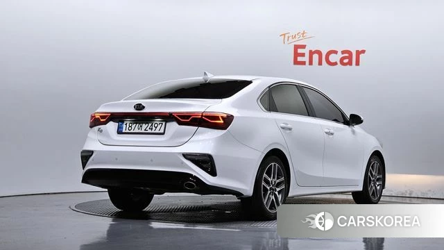 Kia Come New K3 2021 Белый из Кореи