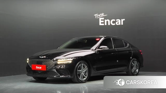 Genesis The New G70 2021 Черный из Кореи