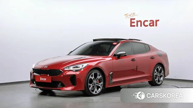 Kia Stinger 2018 Красный из Кореи
