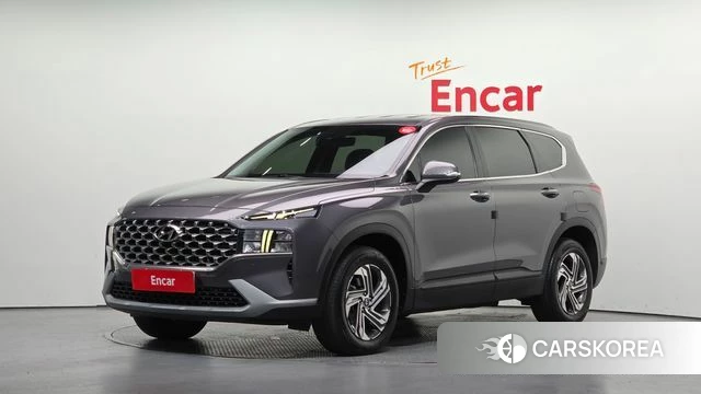 Hyundai The New Santa Fe 2022 Серый из Кореи