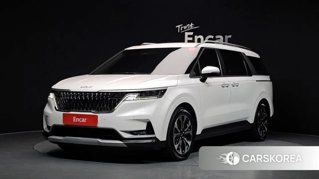 Kia Carnival 4th generation 2023 Белый из Кореи