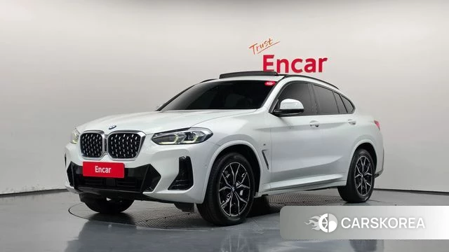 BMW X4 (G02) 2021 Белый из Кореи