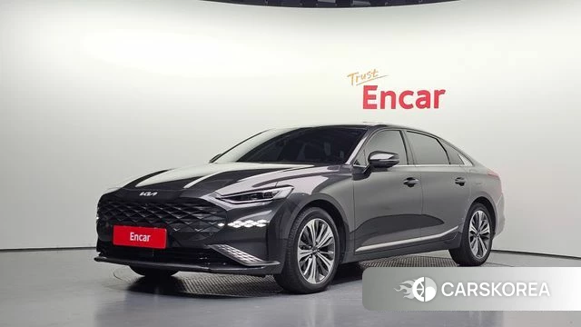 Kia K8 Hybrid 2023 Серый из Кореи