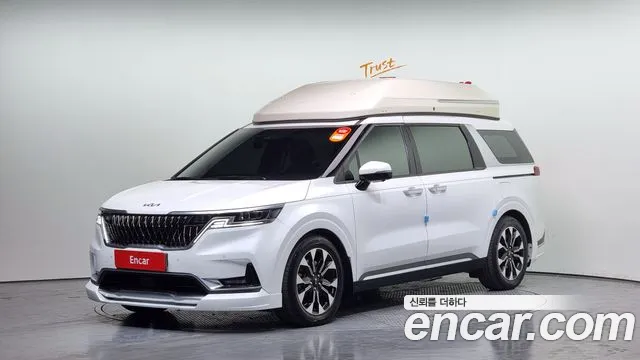 Kia Carnival 4th generation 2020 Белый из Кореи