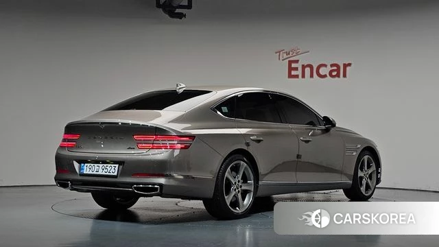 Genesis G80 (RG3) 2021 Серебристо-серый из Кореи, фото 2
