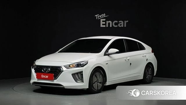 Hyundai The New Ionic Hybrid 2019 Белый из Кореи