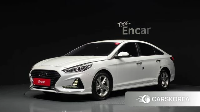 Hyundai Sonata New Rise 2018 Белый из Кореи
