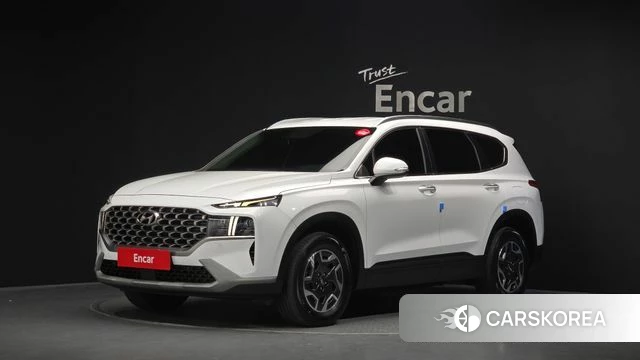 Hyundai The New Santa Fe 2022 Белый из Кореи