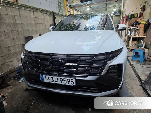 Hyundai The New Tucson (NX4) 2025 Черный из Кореи