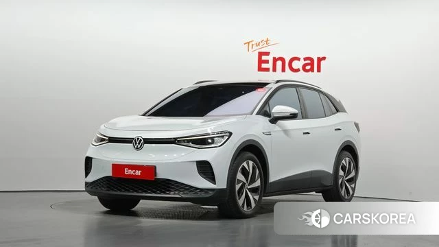 Volkswagen ID.4 2023 Белый из Кореи