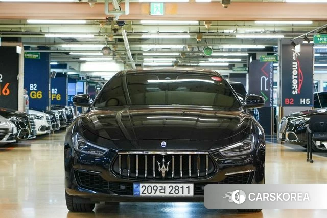 Maserati Ghibli 2021 Синий из Кореи