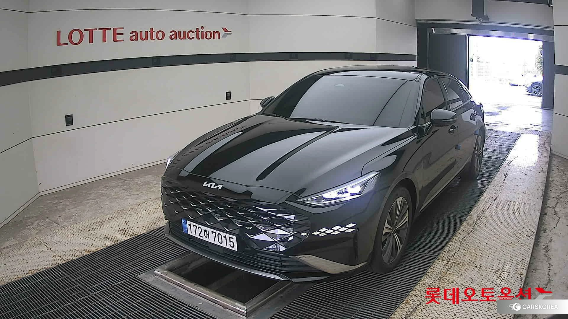 Kia K8 2023 Aurora Black Pearl из Кореи