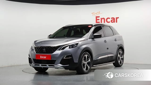 Peugeot 3008 second generation 2018 Серебряный двухцветный из Кореи