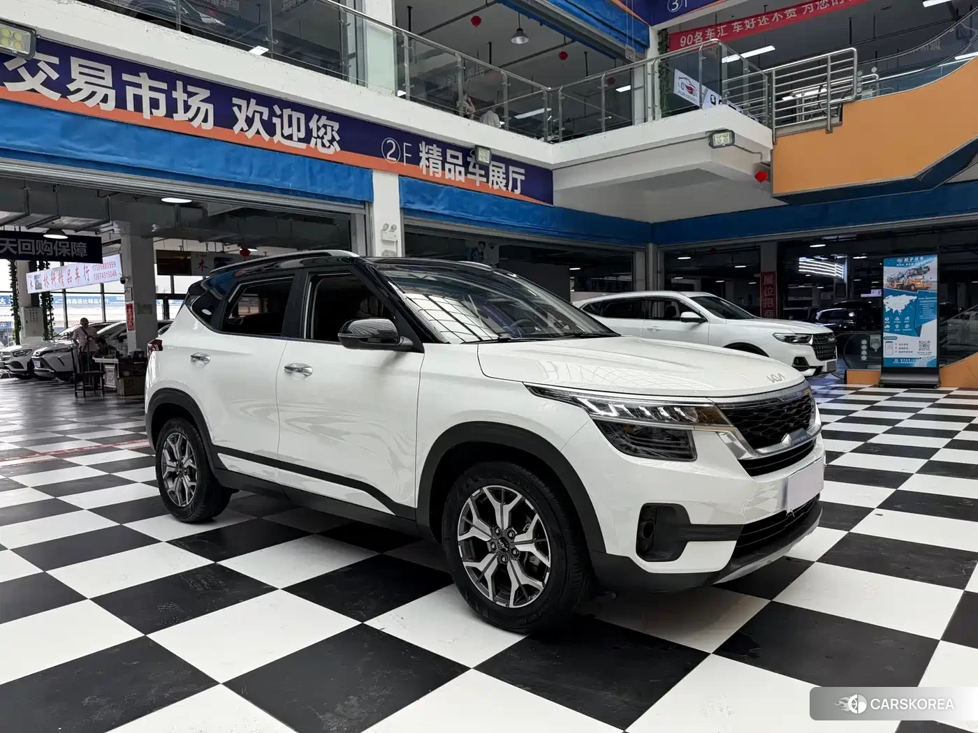 Kia KX3 2021 Белый из Китая