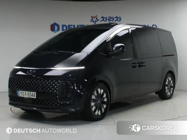 Hyundai Staria 2021 Синий из Кореи