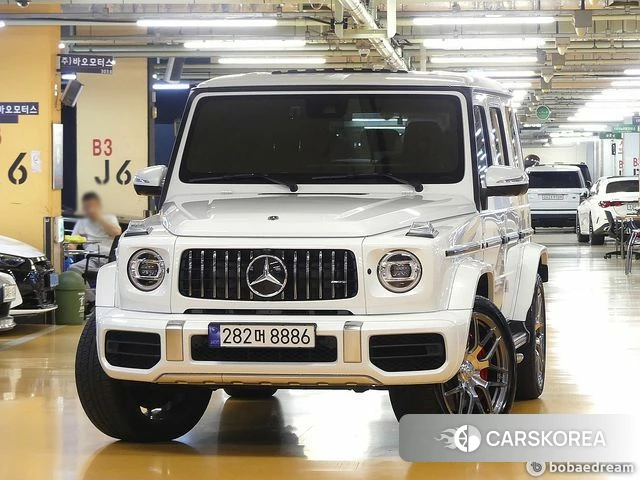 Mercedes-Benz G-Class W463b 2024 Белый из Кореи