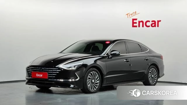 Hyundai Sonata Hybrid (DN8) 2020 Черный из Кореи