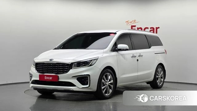 Kia The New Carnival 2019 Белый из Кореи