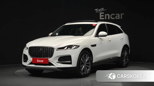 Jaguar F-PACE 2021 Белый из Кореи