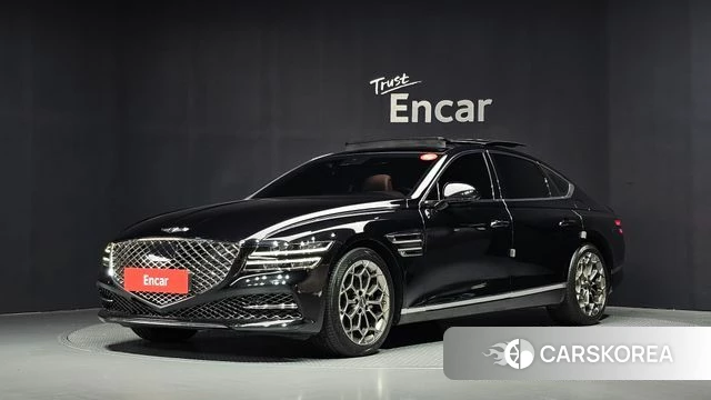 Genesis G80 (RG3) 2021 Черный из Кореи