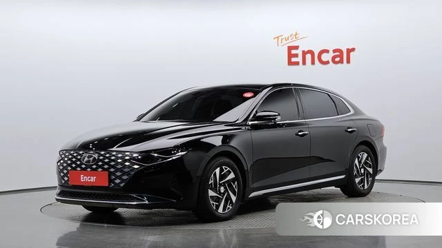Hyundai The New Grandeur IG Hybrid 2020 Черный из Кореи