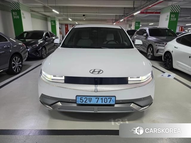 Hyundai Ionic 5 2021 Белый из Кореи