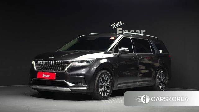 Kia Carnival 4th generation 2020 Серый из Кореи