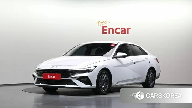 Hyundai The New Avante (CN7) 2025 Белый из Кореи