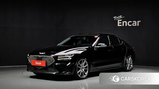 Genesis The New G70 2021 Черный из Кореи