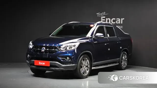 Ssangyong Rexton Sports 2018 Синий из Кореи