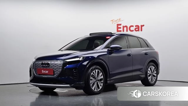 Audi Q4 e-Tron (F4) 2025 Синий из Кореи
