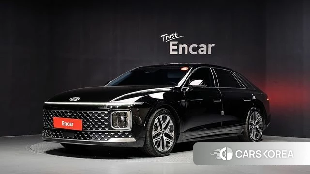 Hyundai Grandeur (GN7) 2023 Черный из Кореи