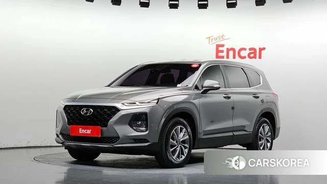 Hyundai Santa Fe TM 2018 Серый из Кореи