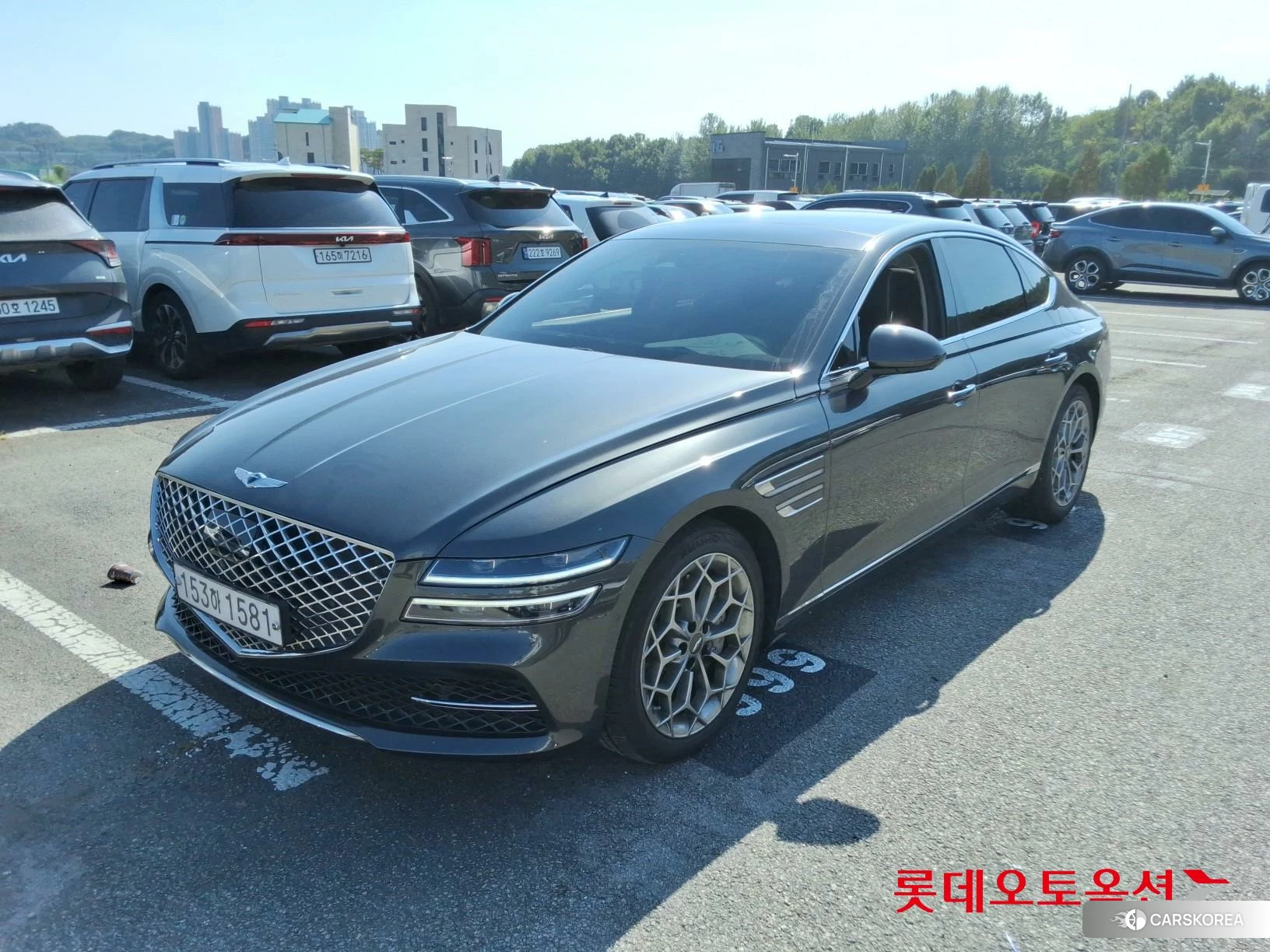 Hyundai G80 2022 Makalu Grey из Кореи