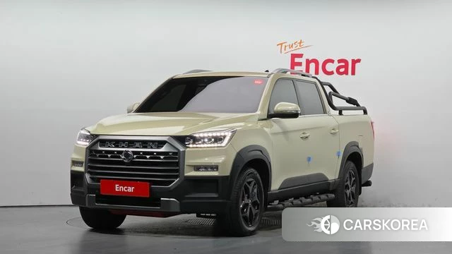 Ssangyong The New Rexton Sports Cannes 2023 Жемчужный цвет из Кореи
